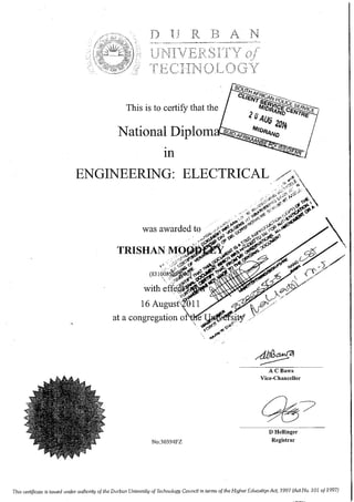 certified diploma