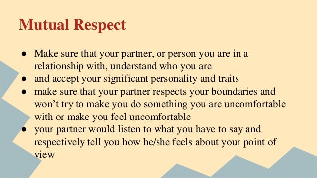 Healthy Relationships Healthy Relationships