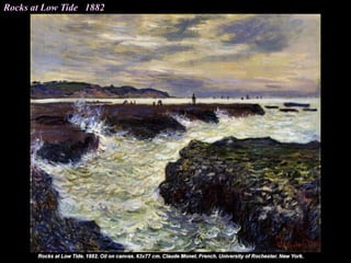 Rocks at Low Tide 1882
 