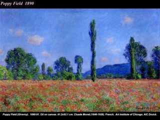 Poppy Field 1890
 