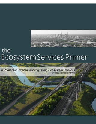 A Primer for Problem­solving Using Ecosystem Services
by Houston Wilderness
EEccoossyysstteemm SSeerrvviicceess PPrriimmeerr
tthhee
 