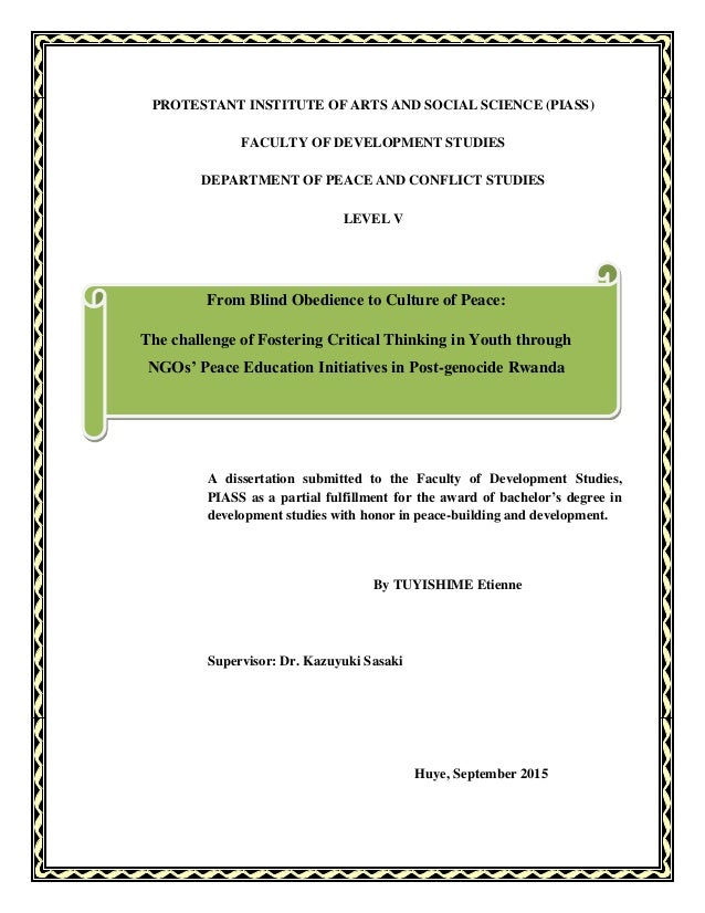 Dissertation thesis institute com