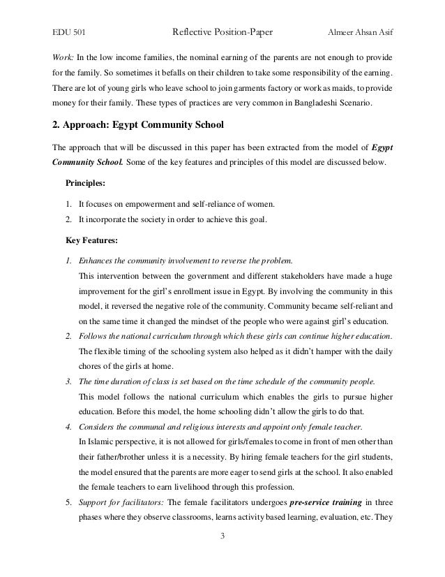 Reflective essay on finance 501 image