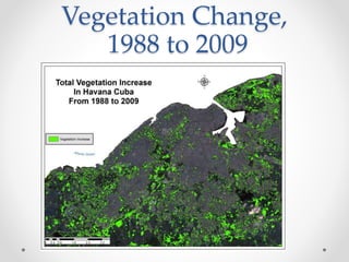 Vegetation Change,
1988 to 2009
 