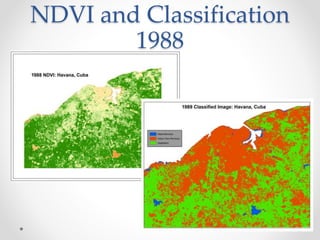NDVI and Classification
1988
 