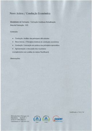 Certificado João Maia