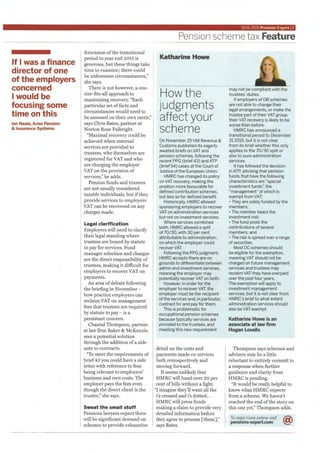 Pensions Expert Article