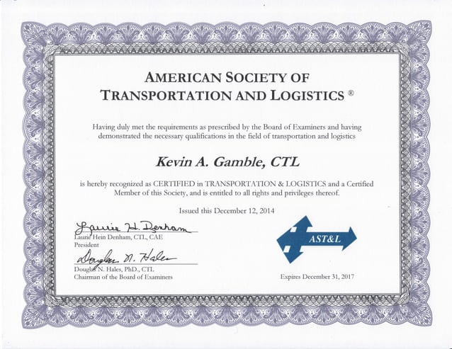 CTL Certification PPT