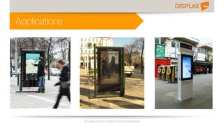 DISPLAX Sales Presentation 2015