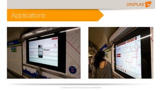 DISPLAX Sales Presentation 2015