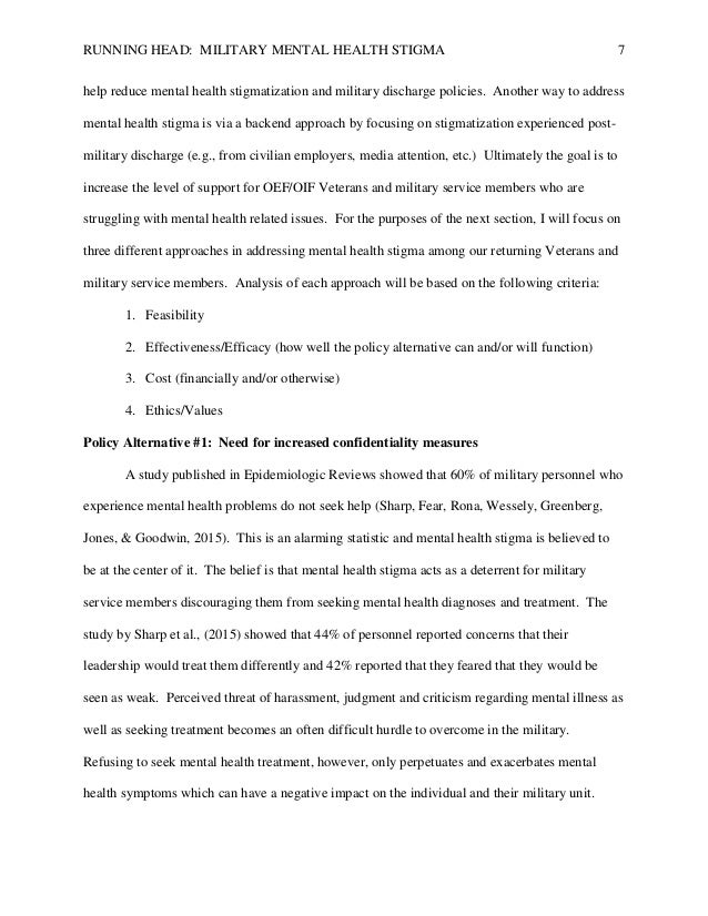 Writing a policy analysis paper