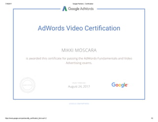 Google Partners - Certification3