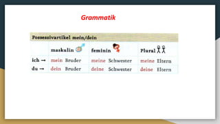 Grammatik
 