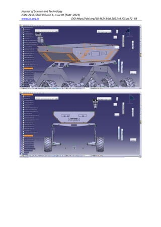 Transverse Rocker For Racing Robot Design and Development of Six-Wheeled Robot with Rocker Bogie ...