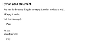 a1 this is in python that has break continue and pass.pptx
