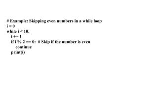 a1 this is in python that has break continue and pass.pptx