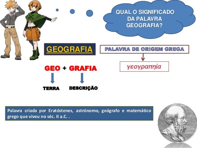 Ramos E Divisões Da Geografia | Quais são as divisões e as subdivisões ...