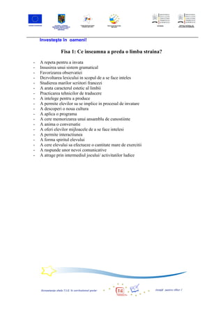 A1 fisa 1 | PDF