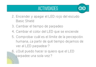  
"HOLA MUNDO"
Ejemplos à 0.1 Basics à Blink
 