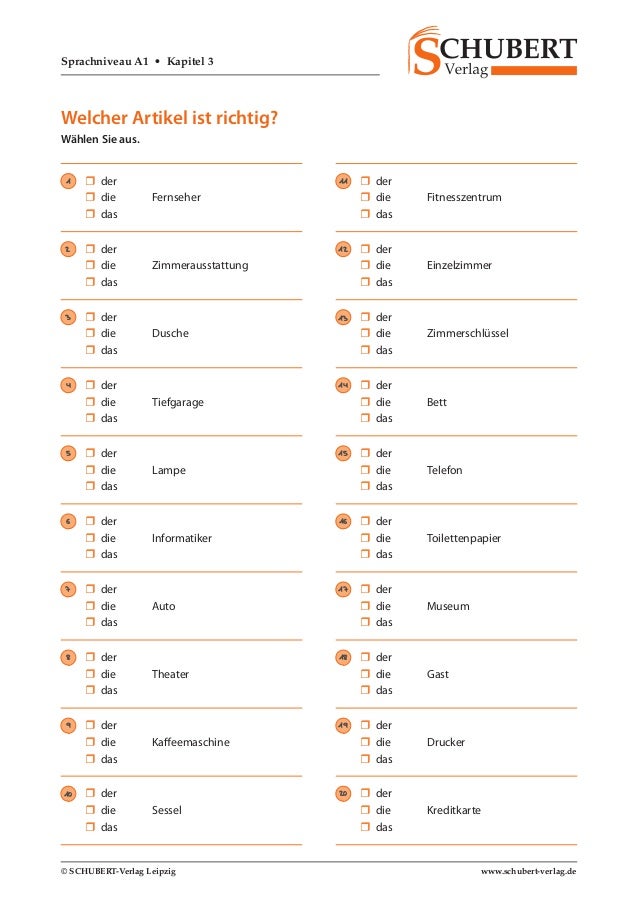 Schubert Verlag Online Aufgaben A1 A1 online aufgaben