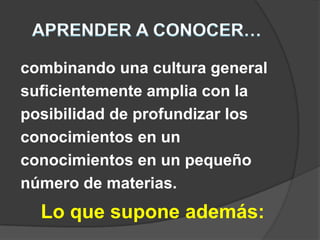 aprender a hacer