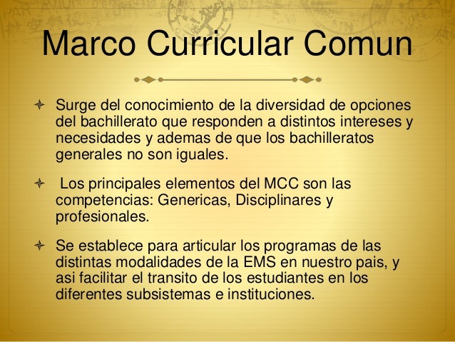 EJES DE LA RIEMS