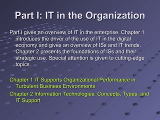 A103 information technology for management 7th edition | PPT