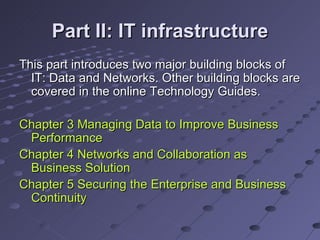 A103 information technology for management 7th edition | PPT