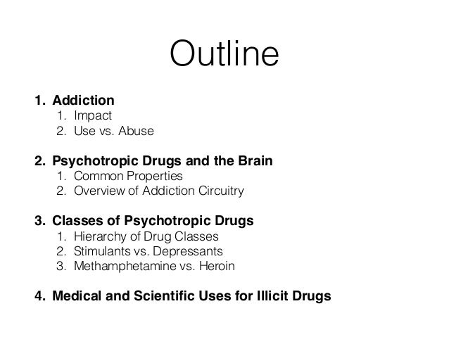 Essay about addication on drugs