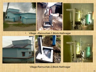 • Village –Rannuchak-1,Block-Nathnagar
Village-Rannuchak-2,Block-Nathnagar
23
 