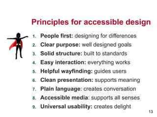 Accessibility as Innovation: Creating accessible user experiences