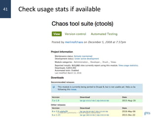 Check usage stats if available
Creative Commons – Some Rights Reserved
41
 
