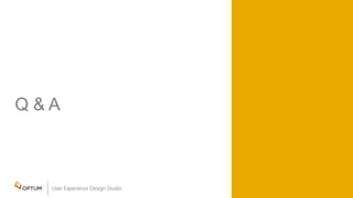 Q & A
 