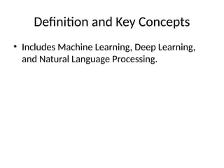 Artificial intelligence for begginers and programmers | PPTX