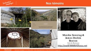 #DestCamp2 Destination Campagne | 2 et 3 février 2022 | Albi | Slides disponibles sur https://destination-campagne.net
Nos...