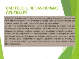 CAPÍTULO I. DE LAS NORMAS
GENERALES
 