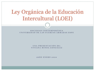 A13.Ley Orgánica de Educación Intercultural LOEI