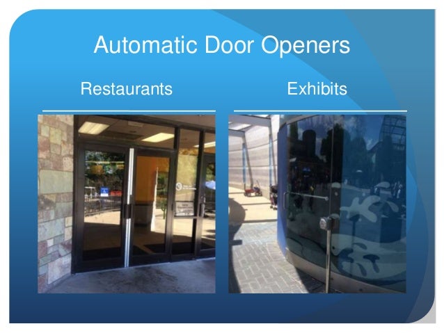 Automatic Door Openers Restaurants Exhibits Automatic Door Openers Restaurants Exhibits