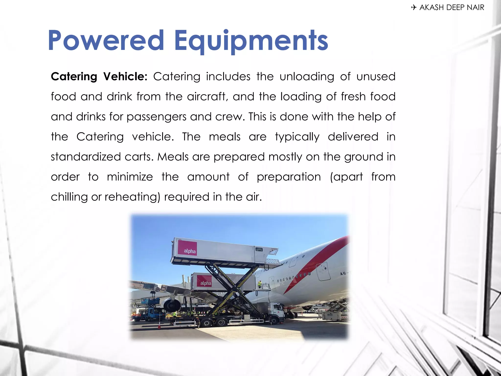 dinner is served: a brief overview of how aircraft are... Aircraft Ground Handling- Presentation | PDF