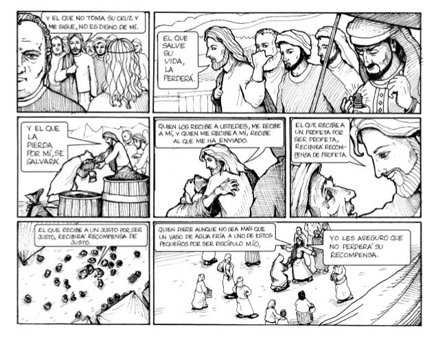 Evangelio ilustrado 13o. Domingo tiempo ordinario Ciclo A