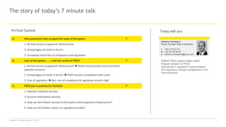 Confidential — All Rights Reserved — EY 2017 2
Anthony Verhelpen
Senior manager legal & regulatory
t +32 2 774 97 76
m +32...