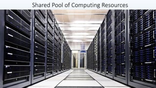 Shared Pool of Computing Resources
 