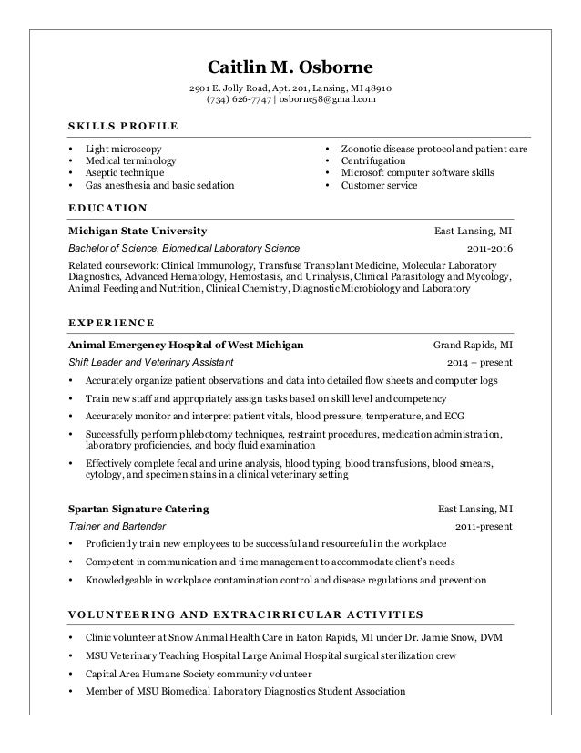 utd resume help