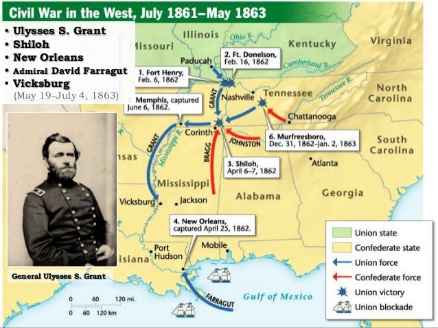 Civil War In The West General Ulysses S Grant Civil War In The West General Ulysses S Grant