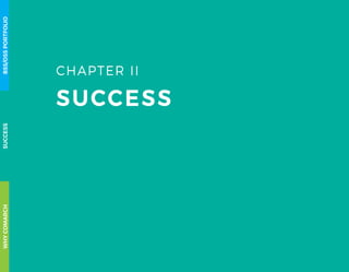 SUCCESS
CHAPTER II
WHYCOMARCHBSS/OSSPORTFOLIOSUCCESS
 
