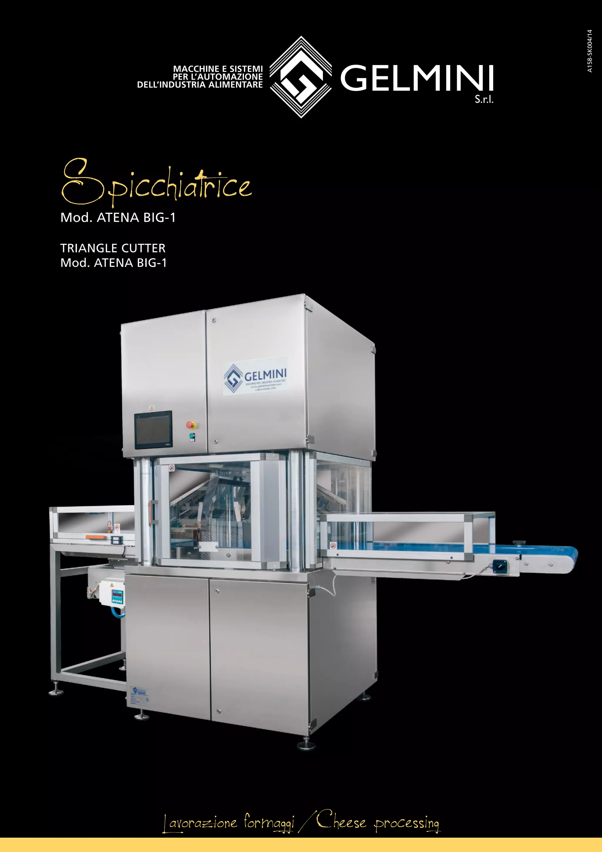Triangular Shaped Machine TRIANGLE CUTTER MACHINE MOD. ATENA BIG-1 | PDF