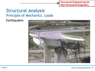 Haward Technology Middle East 73
Structural Engineering for
Non-Structural Engineers
Section 1
Structural Analysis
Principle of Mechanics. Loads
 