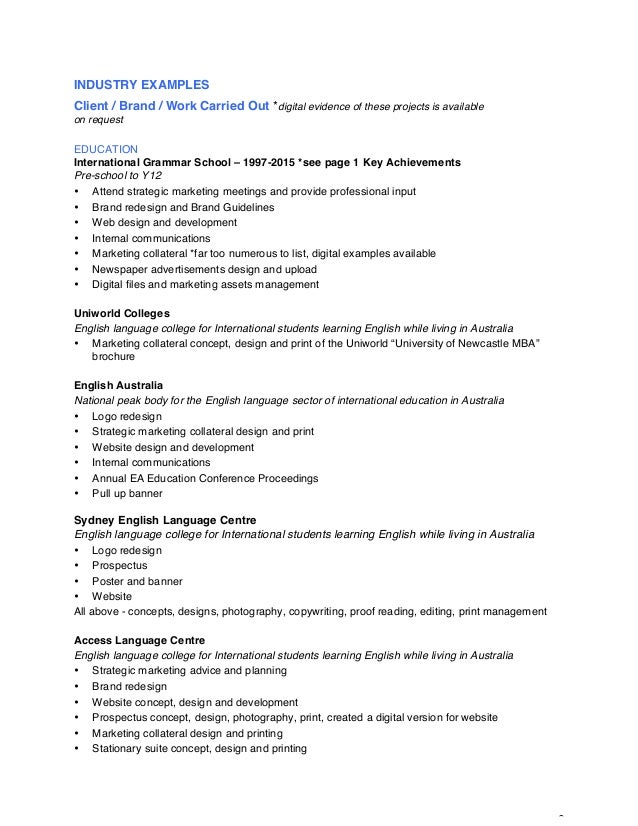 cv print out