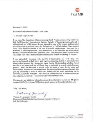 Durell Peart Letter of Recommendation copy