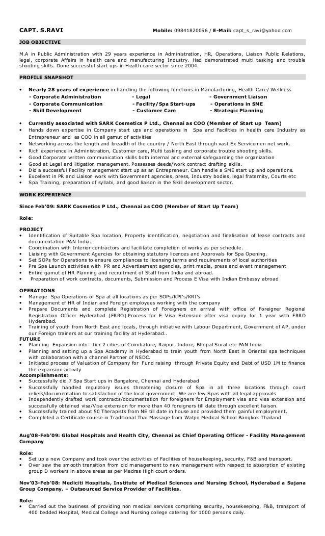 public school administrator resume
